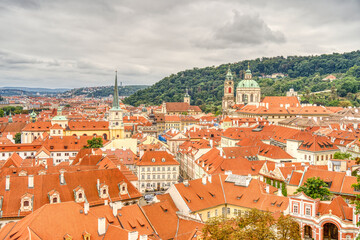 Prague cityscape, HDR Image