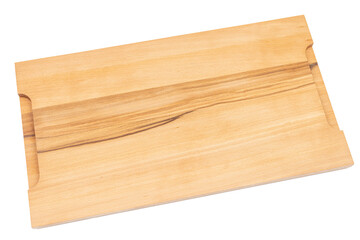 Wooden Cutting board isolated above white background