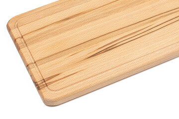 Wooden Cutting board isolated above white background