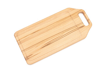 Wooden Cutting board isolated above white background