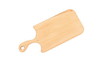 Wooden Cutting board isolated above white background