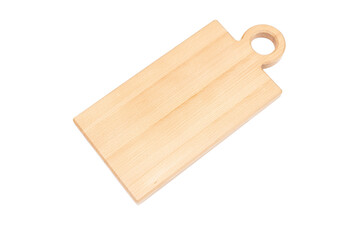 Wooden Cutting board isolated above white background