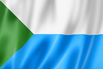 Khabarovsk state - Krai -  flag, Russia