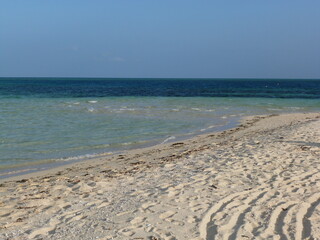 Breathtaking tropical beach with turquois water, Viti Levu, Fiji