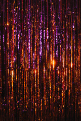 gold, pink and purple glitter party background