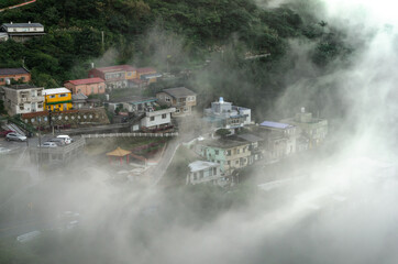 Town in the clouds