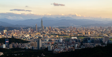 Taipei panorama