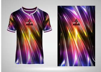 Sport background texture pattern. Sport pattern fabric textile. Sport jersey t-shirt. Soccer jersey mockup for sports club.