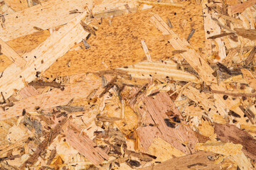 Wooden oriented strand board