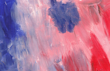 Abstract hand painted colorful acrylic background