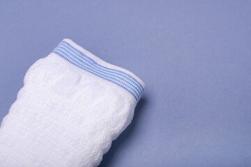 White medical panties for women after childbirth.
