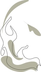 Fototapeta premium Mobile,vector, illustration, icon, design, sign, silhouette, love, symbol, logo, line, woman, art, animal, hand, drawing, tattoo, water, heart, people, black, beauty, nature, fashion, cat, element