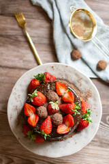 Chocolate Strawberry Cake