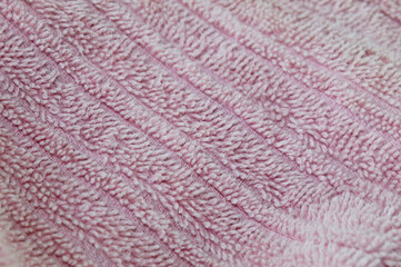 Very furry bath towel texture