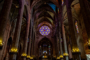 Palma Cathedral, Catedral de Santa María de Palma de Mallorca, Balearic Islands - Spain