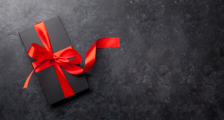 Black gift box