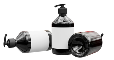 bottle of cosmetic product