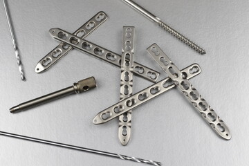 Surgical instruments in treatment of bone fractures	