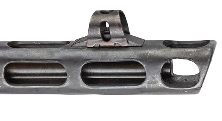 historical Shpagin submachine gun of the Second World War