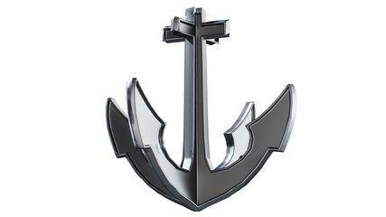 3d render anchor on white background © vadarshop