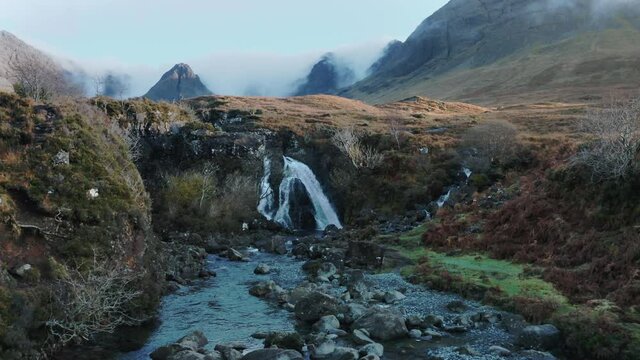 The Fairy Pools landscape, Isle of Skye, Scotland
