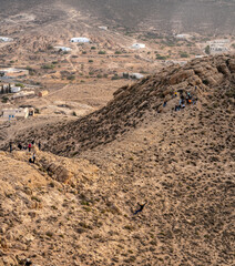 Some view of the Dahar, south region of Tunisia 