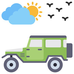 Fototapeta premium Jeep