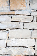 Close up of stone wall