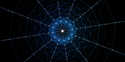 forma, collegamenti, network, rete, sociale, informatica