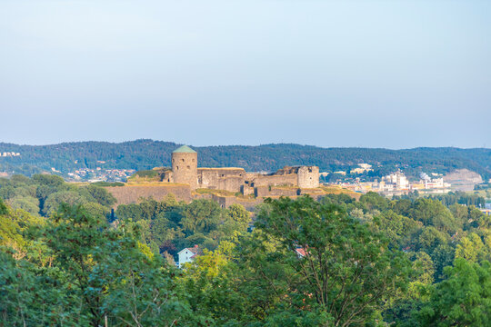 The historical Bohus fortress in Kung&auml;lv , Sweden