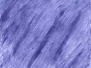 Paint blue abstract textural blue violet color trend 2022 with dark diagonal lines with divorces