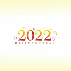 2022 Happy new year background for card posters symbol
