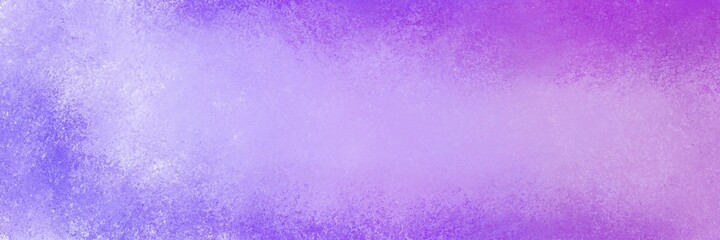Purple background texture, old distressed vintage grunge, faded white spotlight design in upper corner with dark blue grunge border, abstract textured design in pastel lavender blank illustration