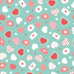 Poster valentine's day, love, heart, valentine pattern © Tamara Kicuk
