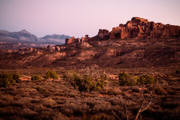  Salt Valley Overlook, Arches National Park, Moab, Utah. 
