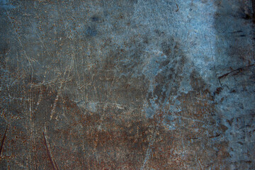 metal background - old metal plate texture, industrial grunge metal texture
