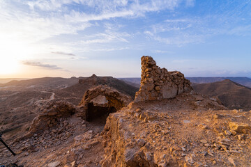 Some view of the Dahar, south region of Tunisia 