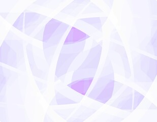 Fluid poster cover with modern light ultraviolet color and dark purple abstract geometrical curve shaped template with blend shapes