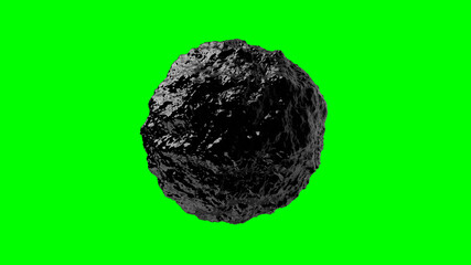 Fluid liquid blob, metaball morph. Scatter and flow of glossy liquid deform organic molecule.