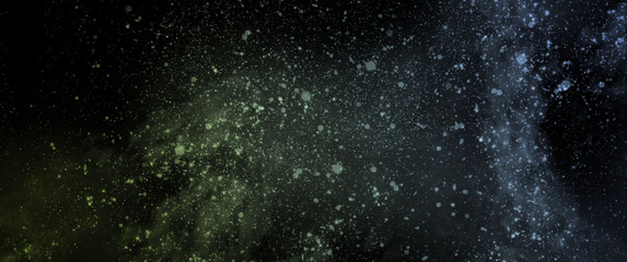 abstract space, colorful nebula, stars and sky