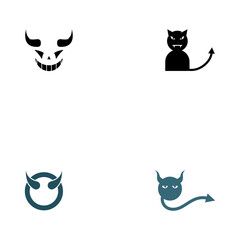 Devil horn Vector icon