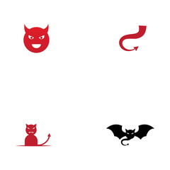 Devil horn Vector icon