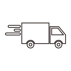 Truck Delivery Icon Design Vector