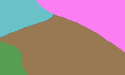 brown background with stack of waves assorted colors