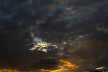 time lapse of clouds over the city
