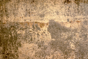 Texture of old coral color concrete wall for background