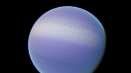 planet suitable for colonization, earth-like planet in far space, planets background 3d render	
