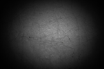 Old wall texture cement dark black gray  background abstract grey color design are light with white gradient background.