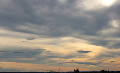 Evening Sky Replacement Texture