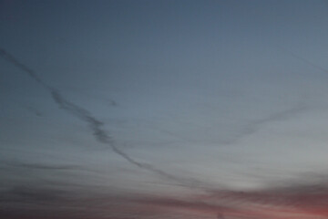 Fototapeta na wymiar Evening Sky Replacement Texture